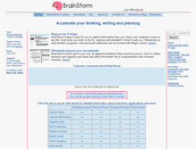 Tablet Screenshot of brainstormsw.com